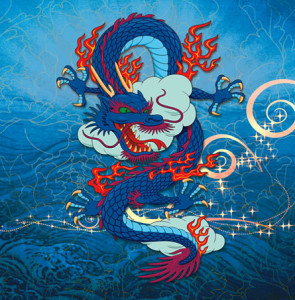 chinese dragon-poster